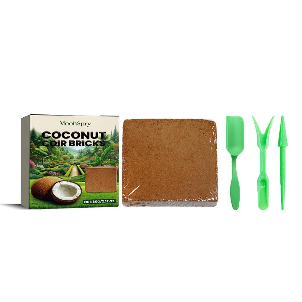 Substrate Coconut Fiber - Рептилия, кокосовая почва, спираль, прессованное кокосовое