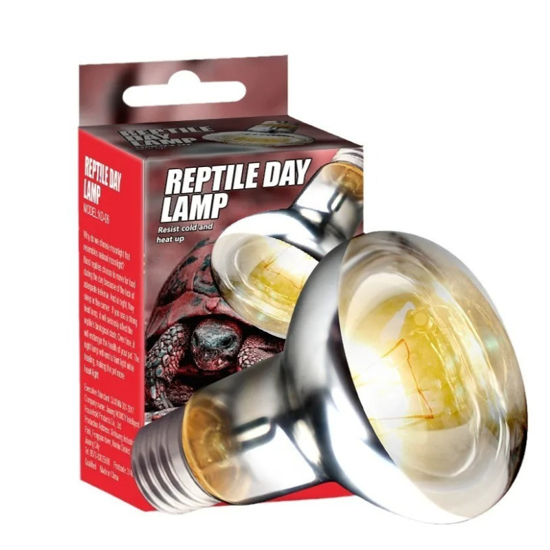 Calcium Powder Reptile - Лампа для обогрева рептилий 40W/60W, имитирующая