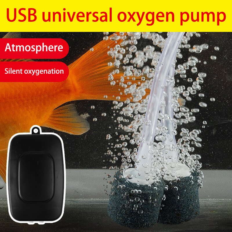 Aquael Filter Fzn - Мини воздушный насос для аквариума, USB-насос