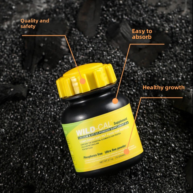 TOGOZOO WILDCAL Порошок кальци – обзор и цена Calcium Powder Reptile