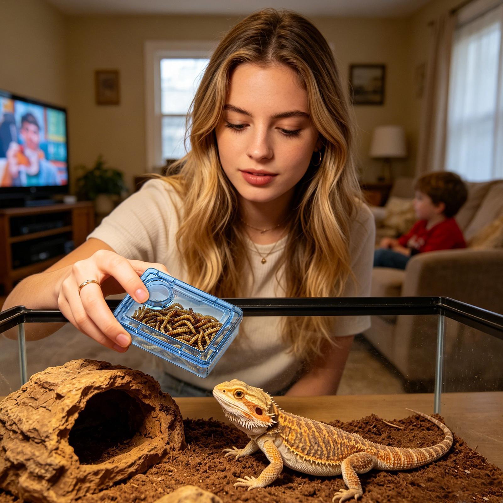 Герметичная кормушка для репти – обзор и цена Calcium Powder Reptile
