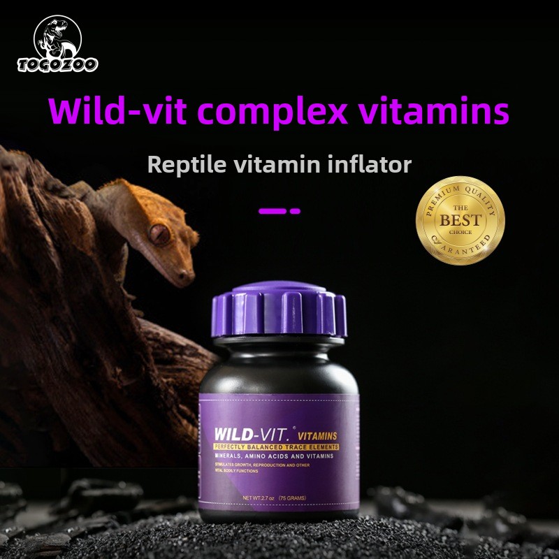 TOGOZOO WILD-VIT Порошок репти – обзор и цена Calcium Powder Reptile